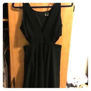 sparkle & fade cut out dress from OU